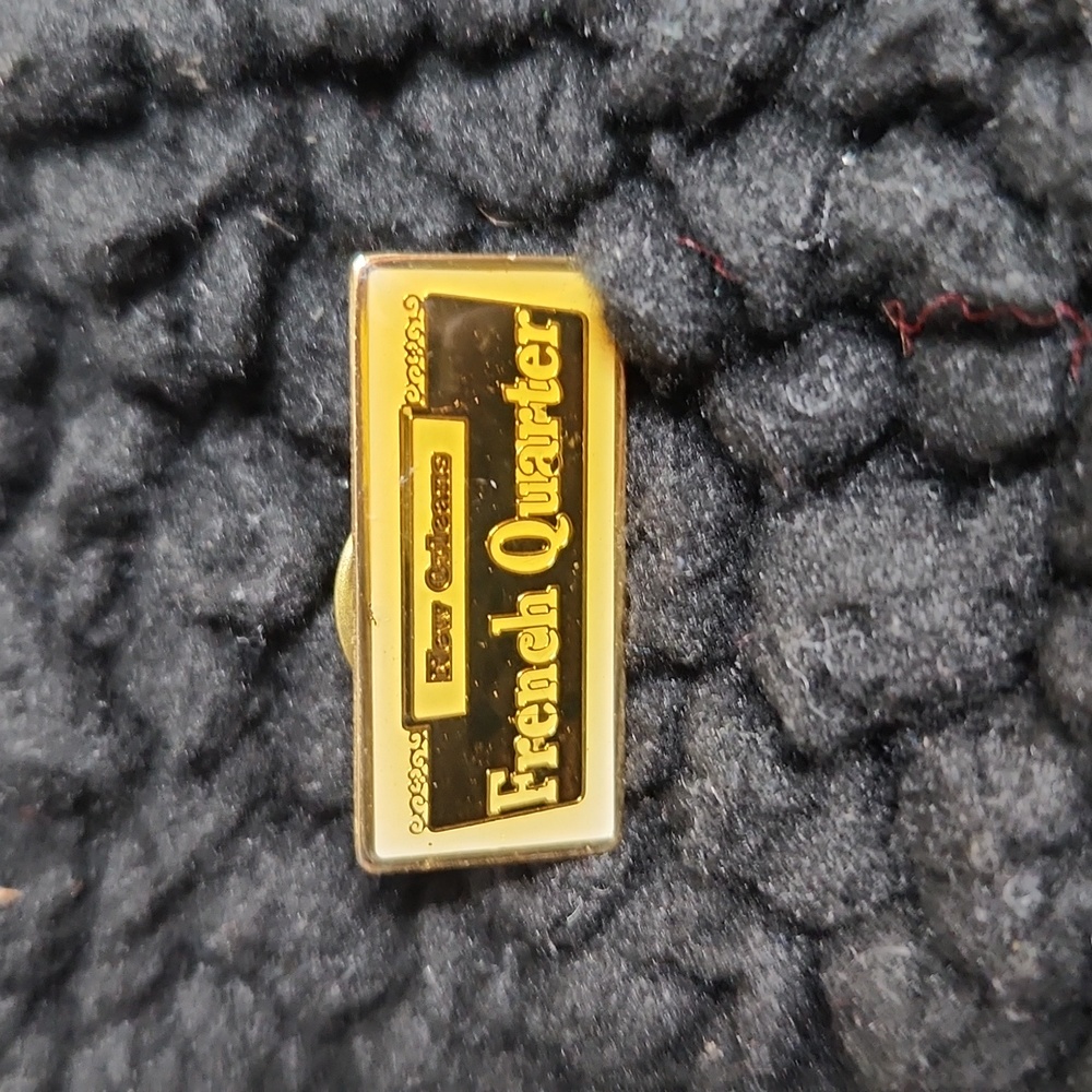 Vintage 70's 80's Collectable New Orleans French Quarter Pin